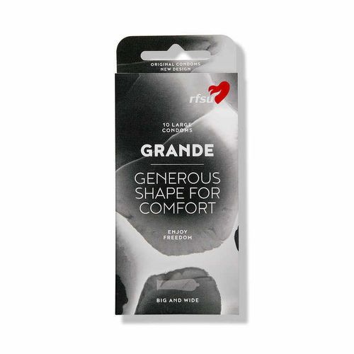 RFSU Grande 10, bigger condom