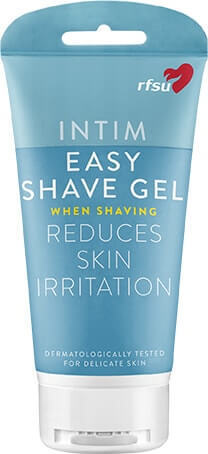 RFSU Intim Easy Shave Gel 150 ml, ihoa pehmentävä läpinäkyvä sheivausgeeli