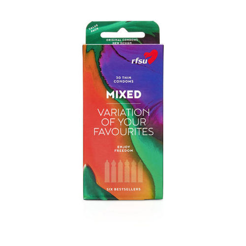 RFSU Mix Pack 30, condom selection