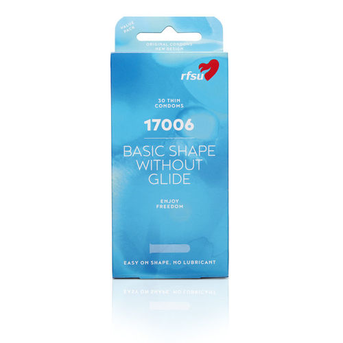 RFSU 17006 30, straight dry condom