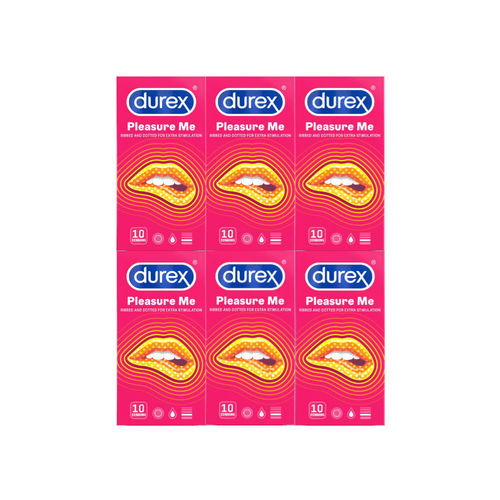 Durex Pleasure Me 60, ribbed condom