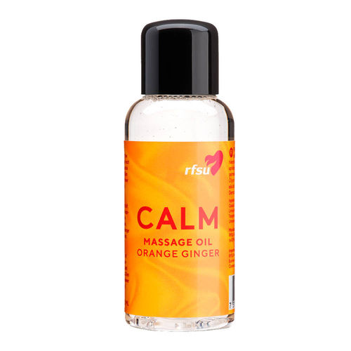 RFSU Calm 100 ml, appelsiini-inkivääri tuoksuinen hierontaöljy