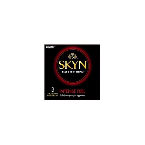 SKYN Intense Feel Condom 3 pcs, ribbed latex free condom