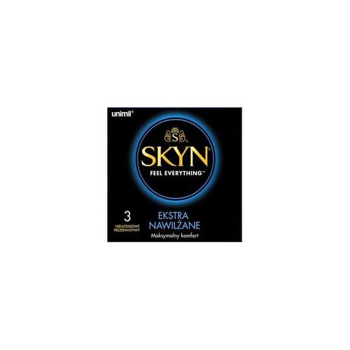 SKYN Extra Lube 3 kpl, lateksiton kondomi enemmän liukuvoidetta