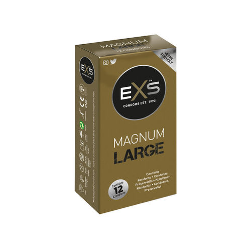 EXS Magnum 12 pcs, large condom