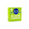 EXS Glow in the Dark 3 kpl, pimeässä hohtava kondomi