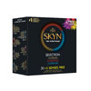 SKYN Selection 30 + 5 Senses, valikoima lateksittomia kondomeja