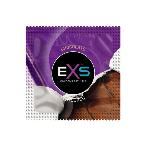 EXS Chocolate 100 pcs, flavoured condom