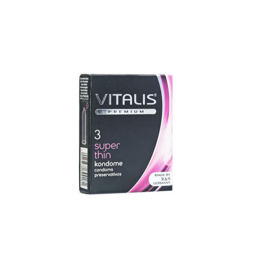 Vitalis Super Thin 3 pcs, thinner condom
