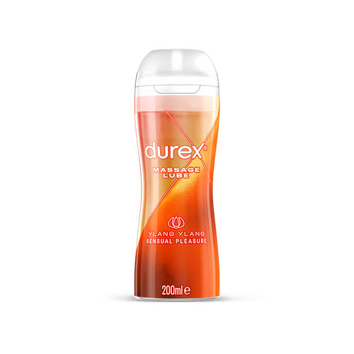 Durex Massage Lube 2in1 Sensual Ylang Ylang 200 ml,, water based lube and massage gel