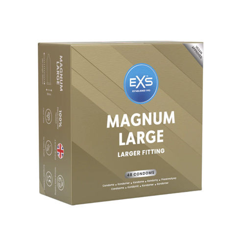 EXS Magnum 12 pcs, large condom